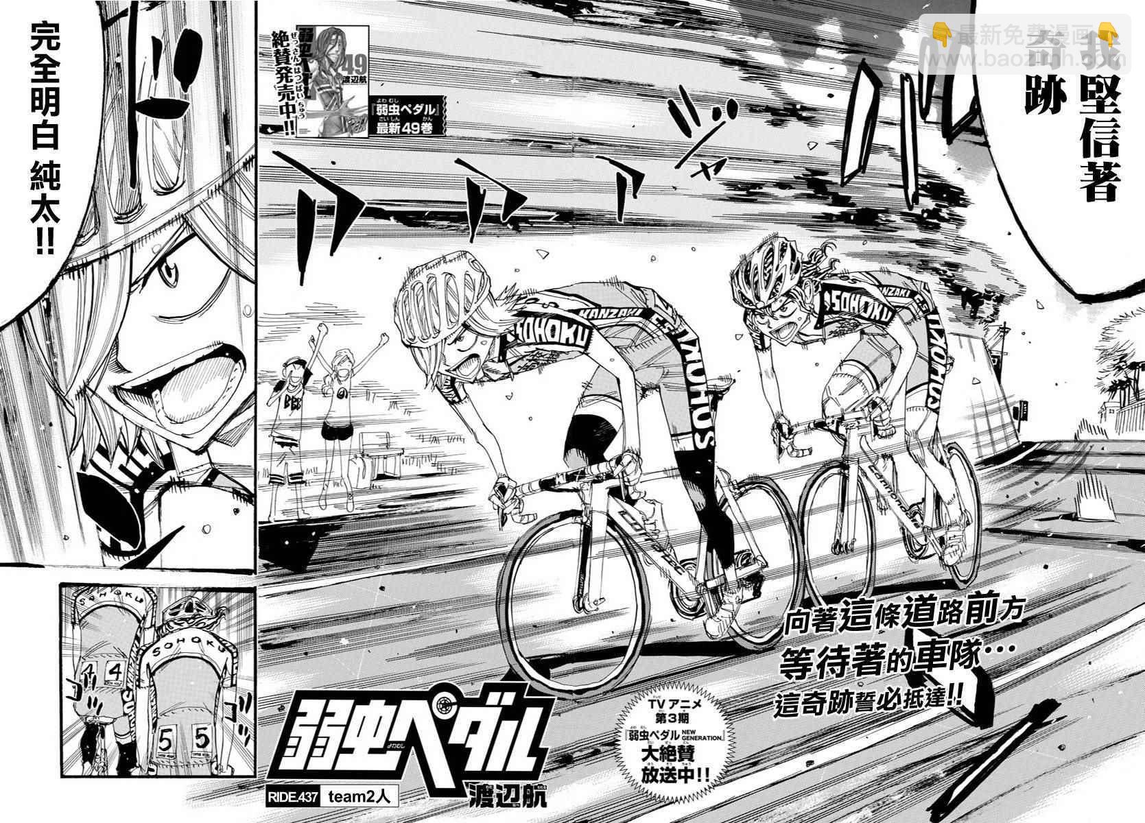 🍵飙速宅男 SPARE BIKE 第437话 第2页