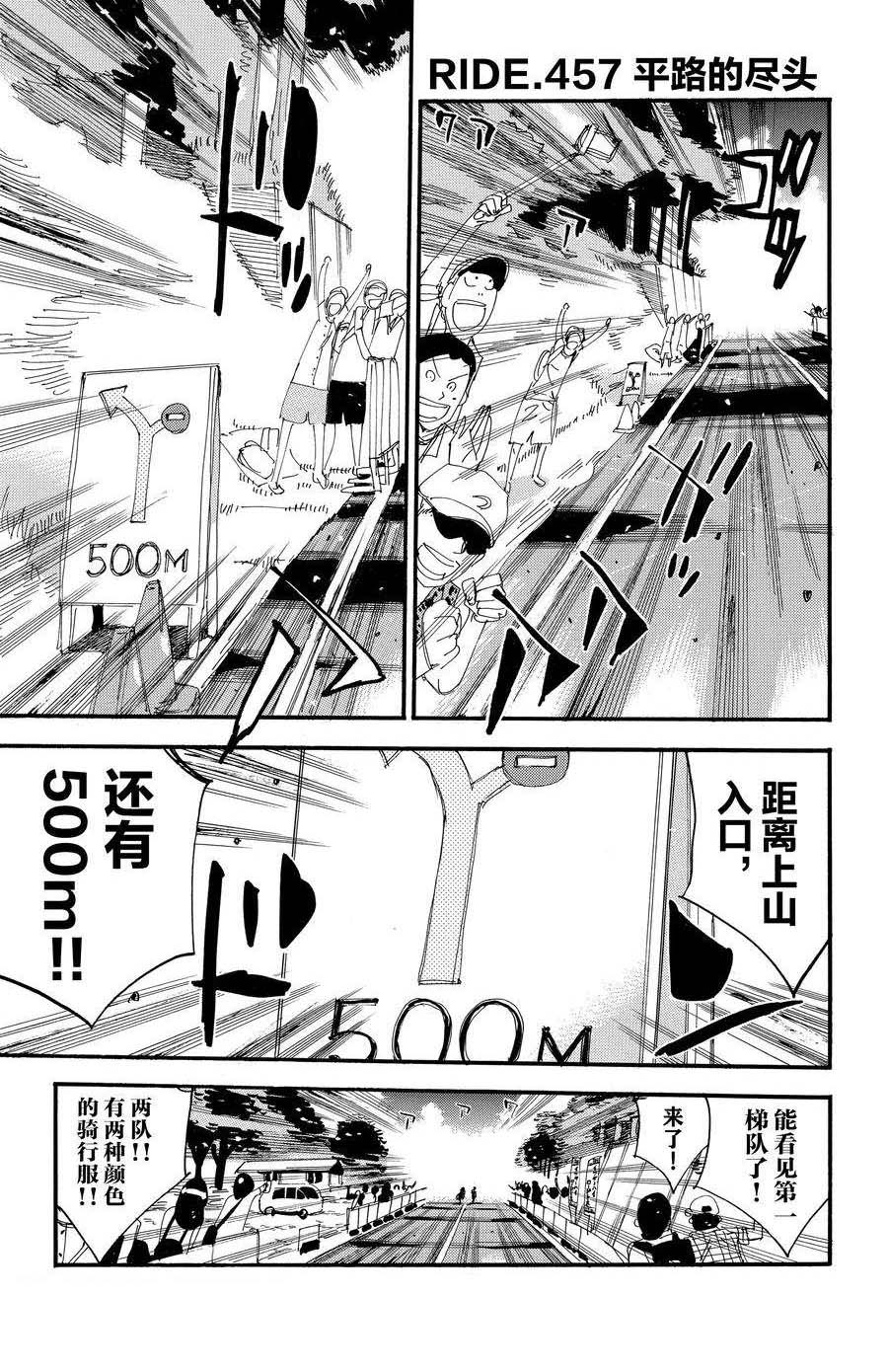 🍵飙速宅男 SPARE BIKE 第457话 第1页