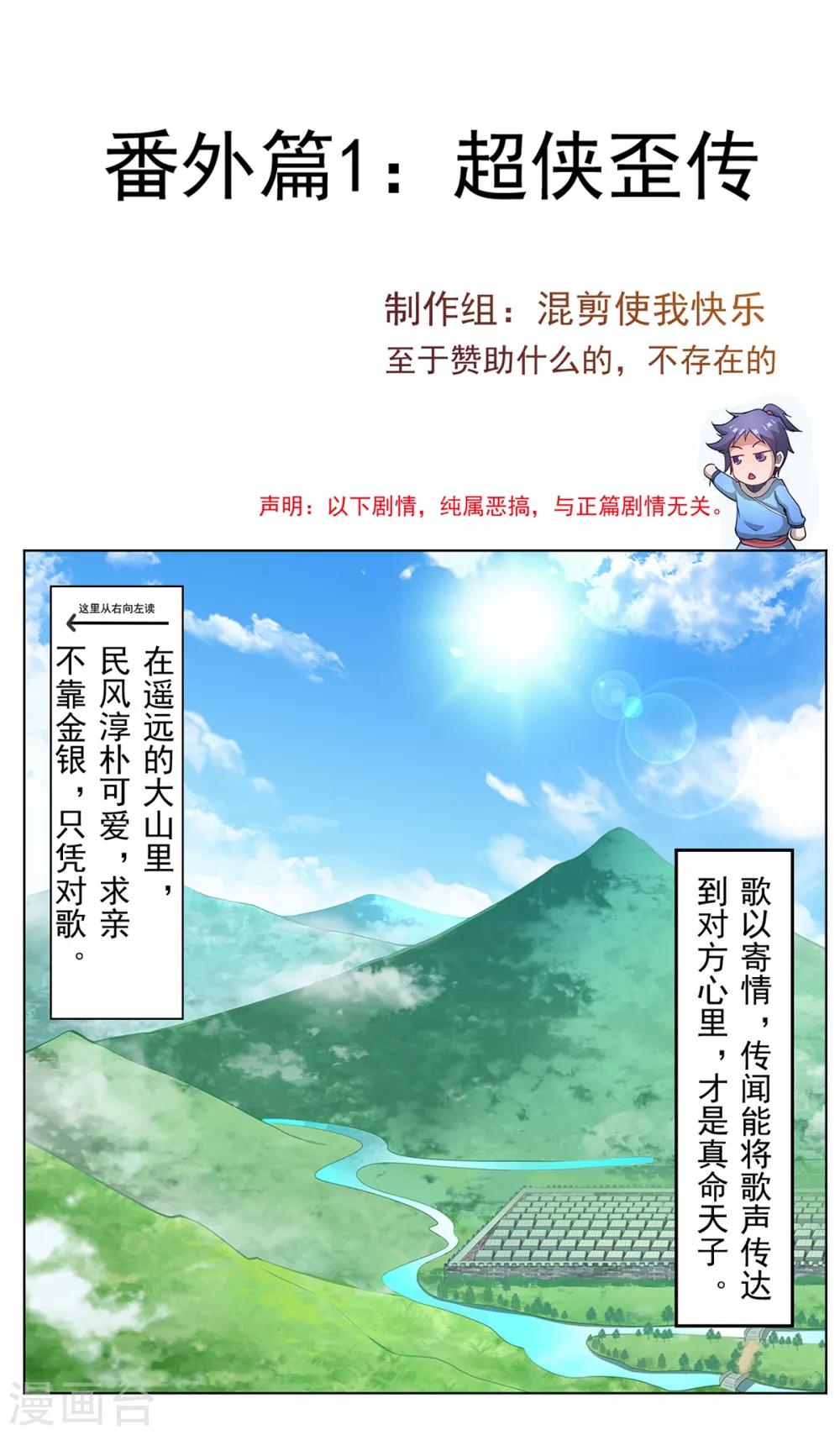 🍶超能力大俠 番外01 初见篇 第1页