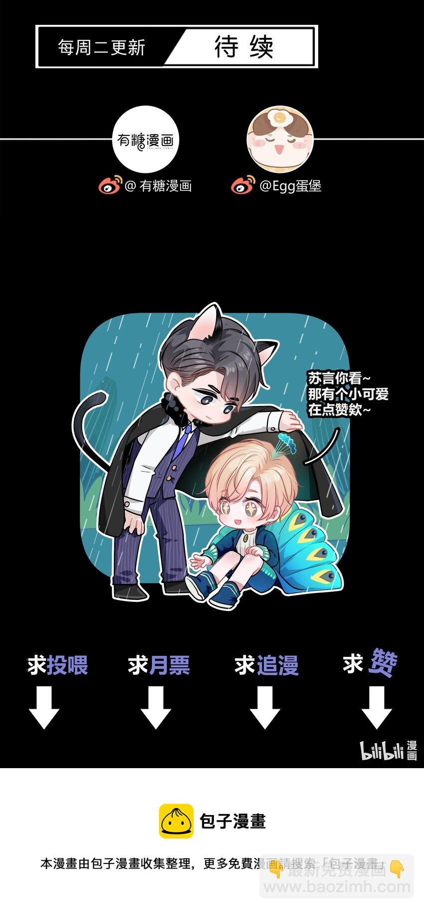 085 番外&middot;我想摸摸小孔雀-第86话