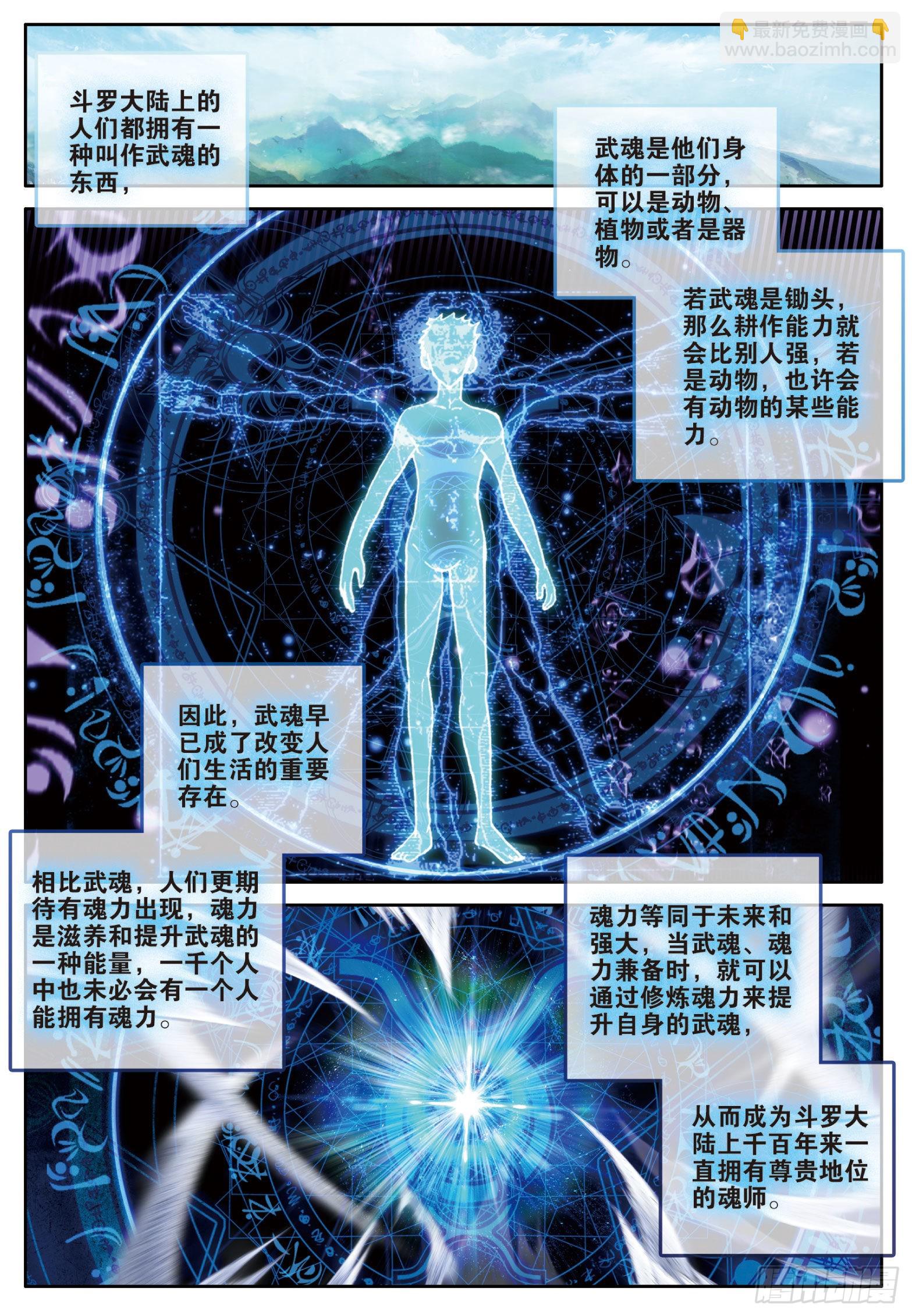 🍼斗罗大陆 第三部 龙王传说 1  武魂觉醒 第2页