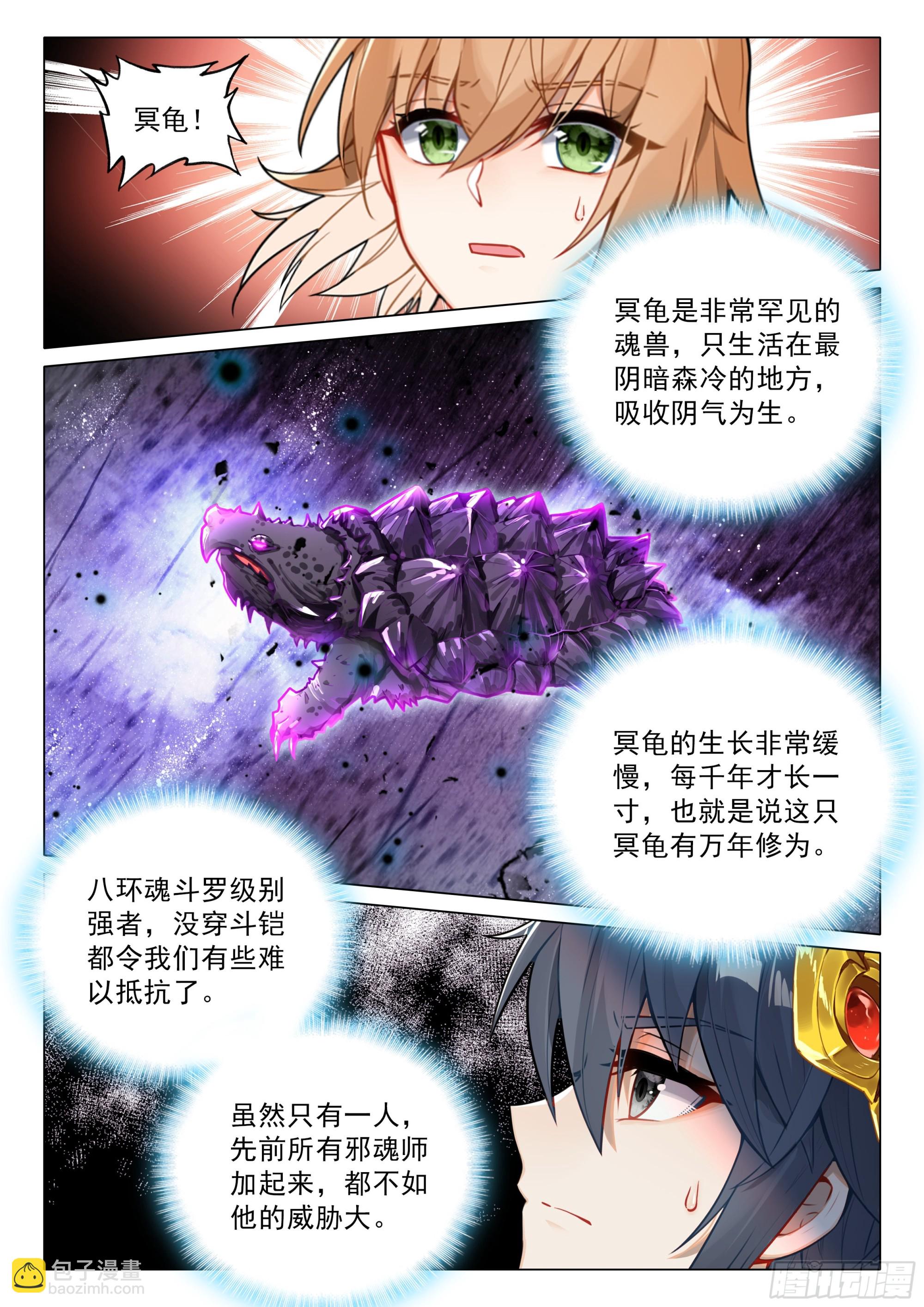 🍼斗罗大陆 第三部 龙王传说 399 万年冥龟 第9页