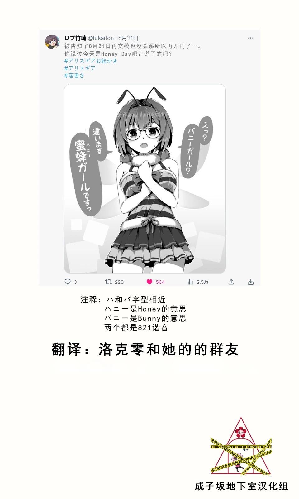 🍼Ｄプ竹崎的爱丽丝机甲涂鸦系列 第24话 第1页