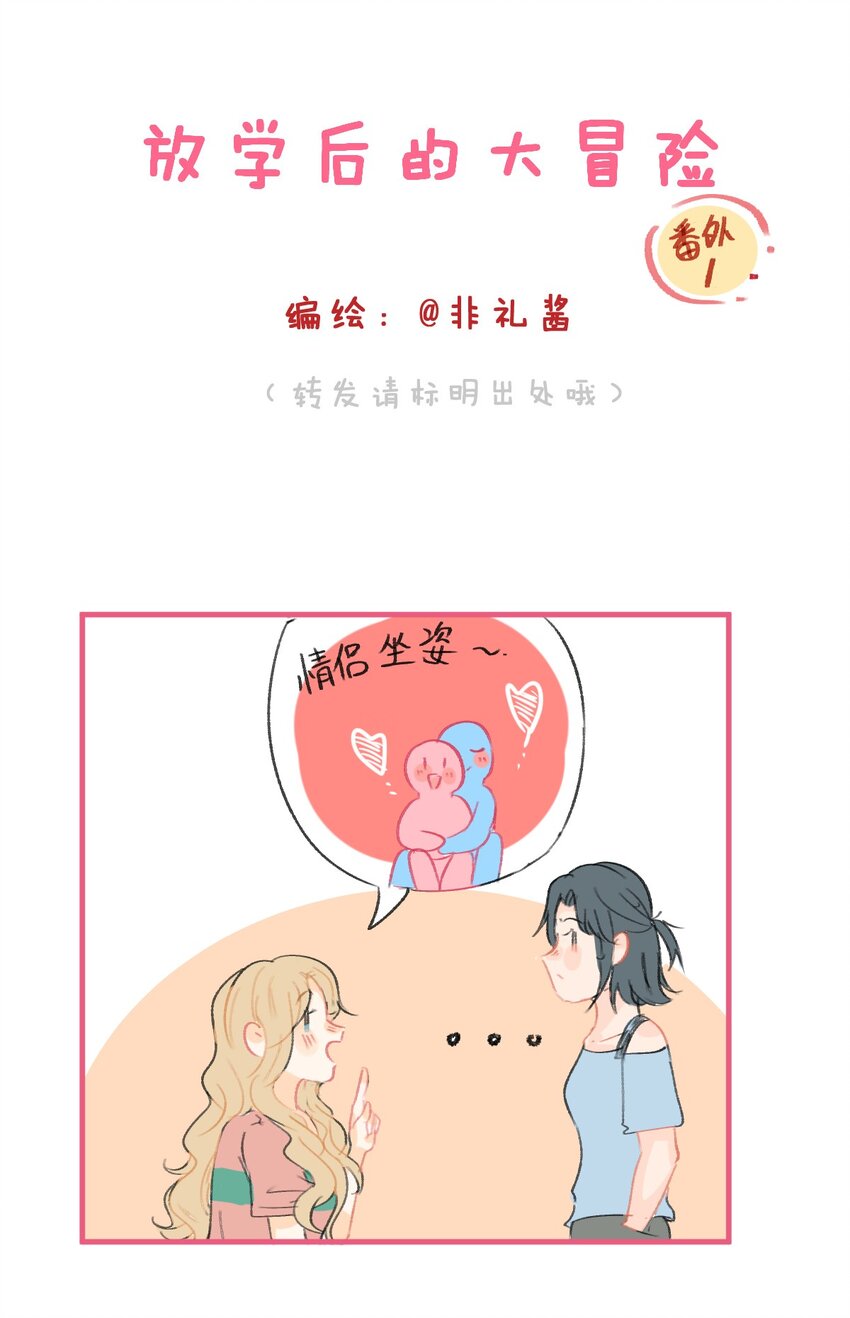 🍻放学后的大冒险 番外01 不心动挑战1 第1页