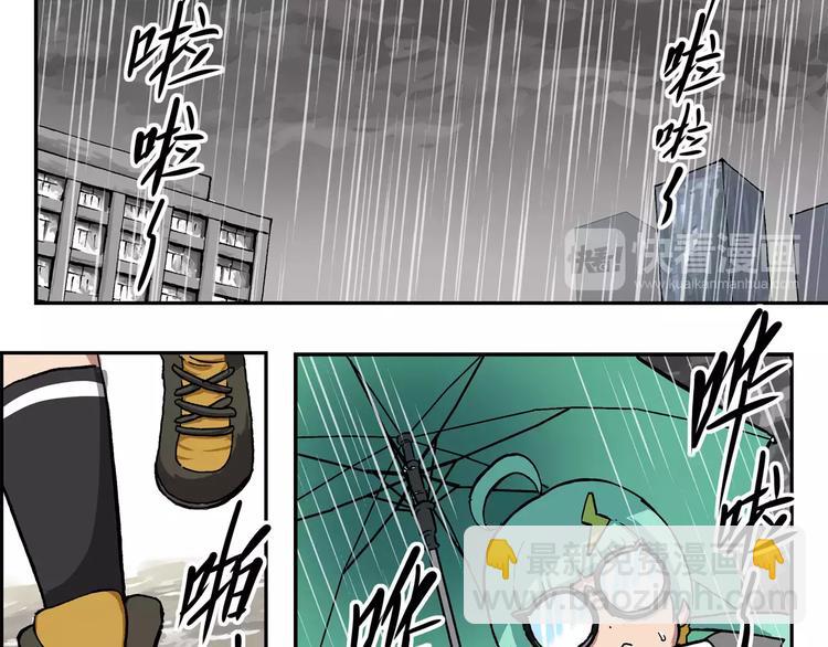 🍻非人学园 第76话  下雨天 第2页