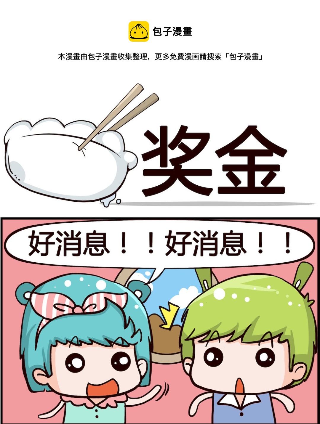 🍸搞怪阿餅 第046话 奖金 第1页