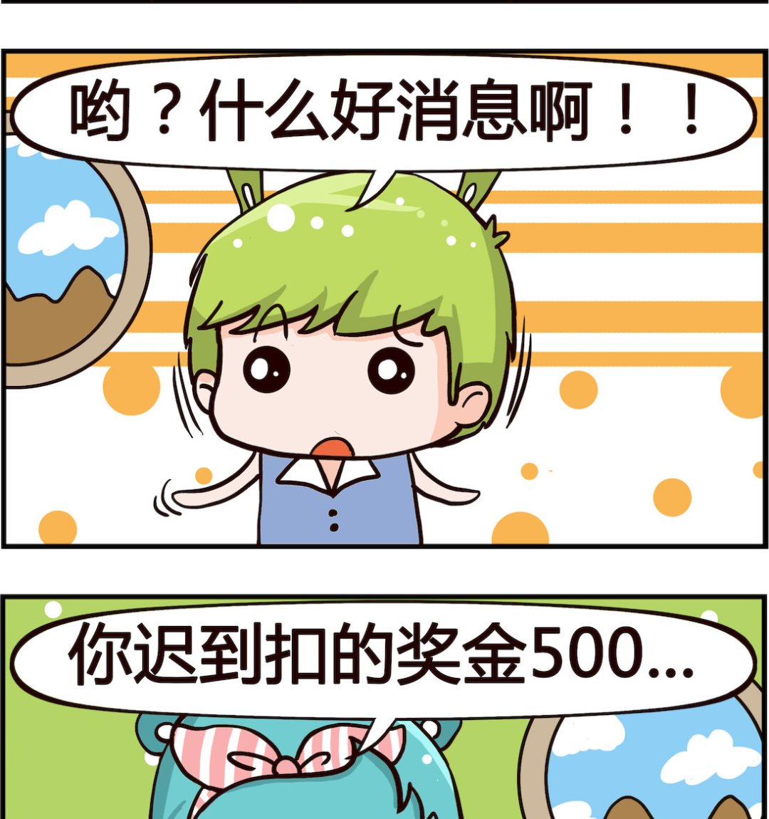 🍸搞怪阿餅 第046话 奖金 第2页