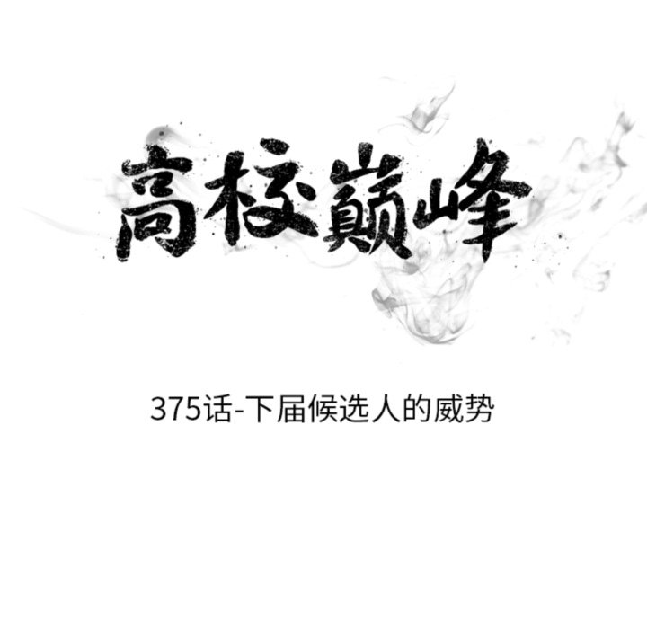 🍸高校巅峰 第375话下届候选人的威势 第15页