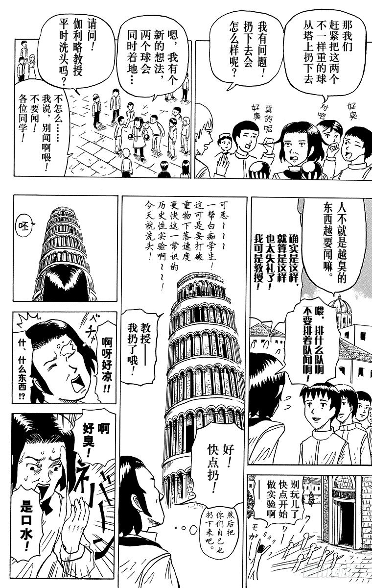 🍸搞笑漫画日和 第12幕 伽利略的实验科学 第2页