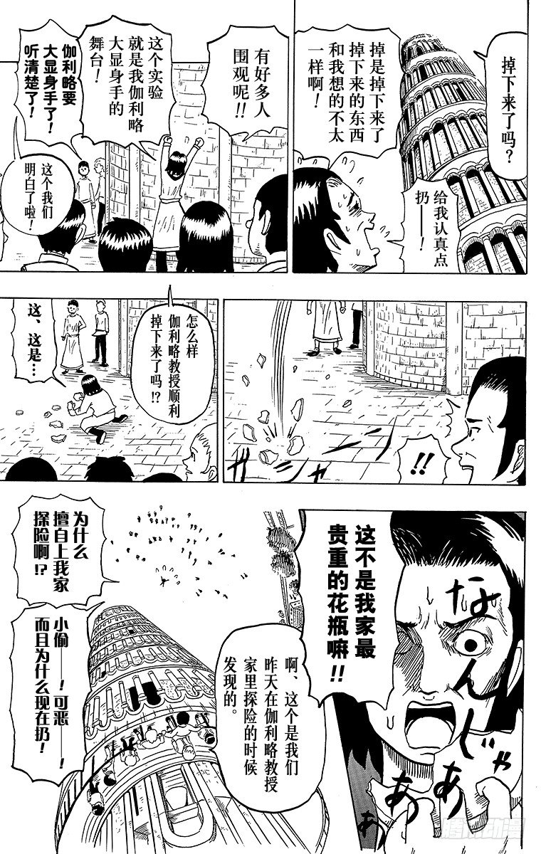 🍸搞笑漫画日和 第12幕 伽利略的实验科学 第3页