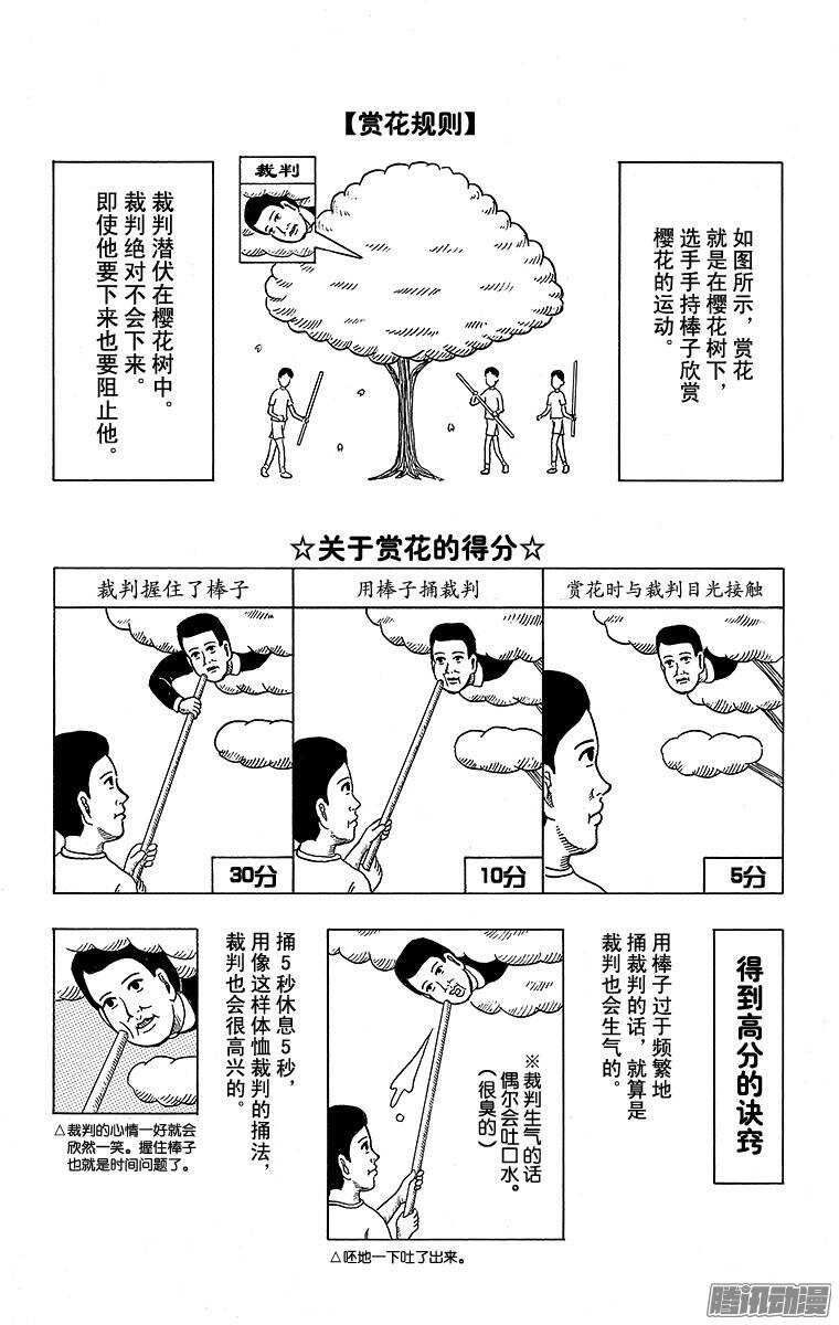 🍸搞笑漫画日和 第118幕 运动入门系列·赏花入 第2页
