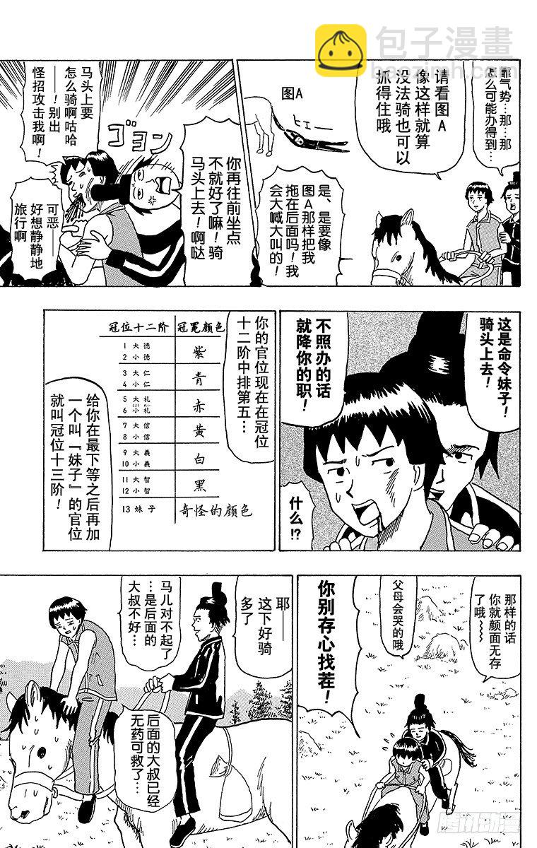 🍸搞笑漫画日和 第34幕 南船北马—遣隋使二人之 第3页
