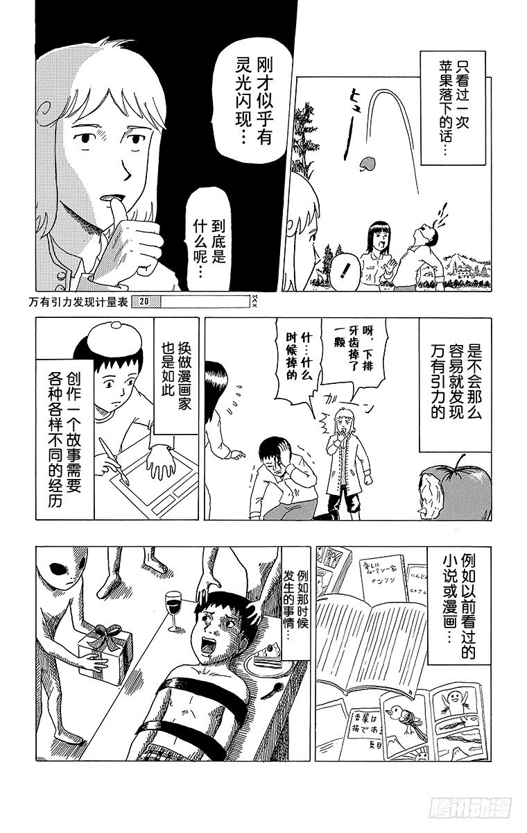 🍸搞笑漫画日和 第10幕 牛顿的万有引力 第3页