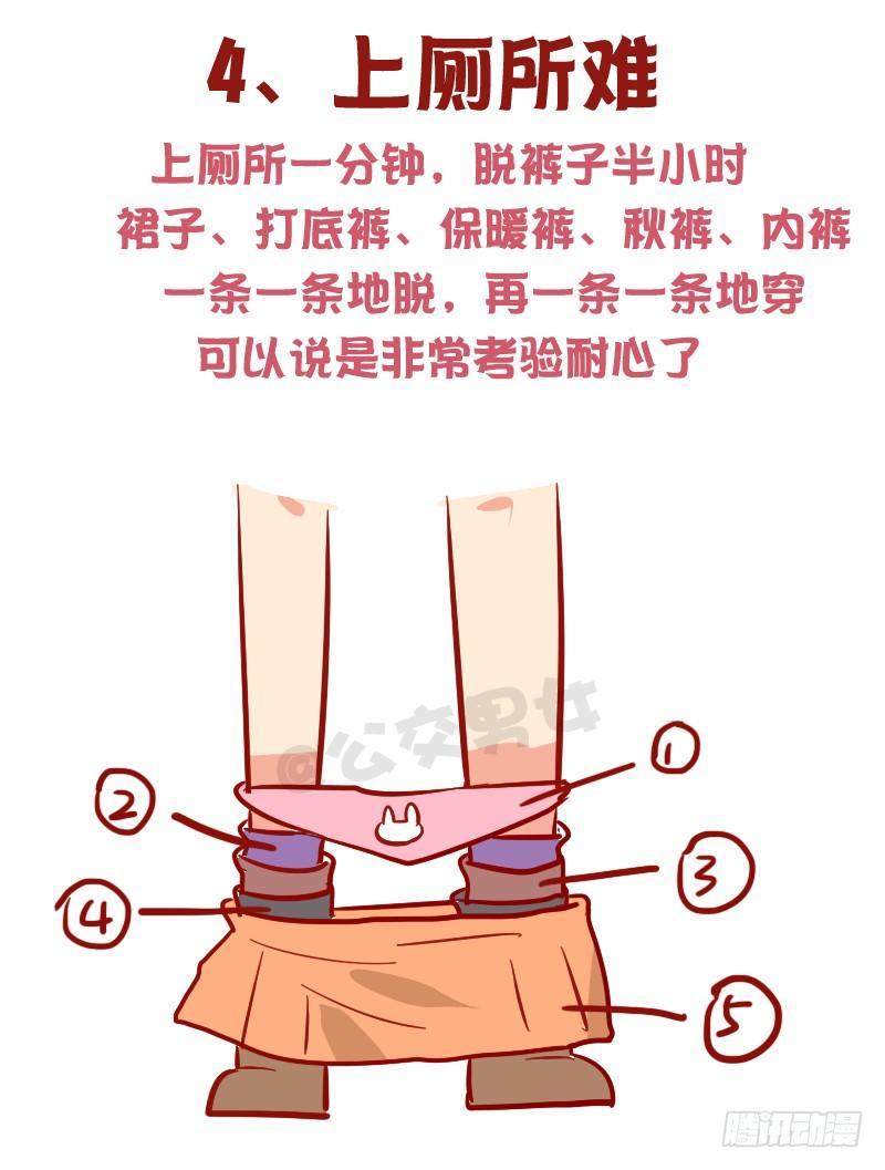 🍸公交男女爆笑漫画 1015-女生过冬有多不容易 第5页