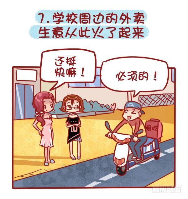 🍸公交男女爆笑漫画 1125-食堂8大传说 第8页