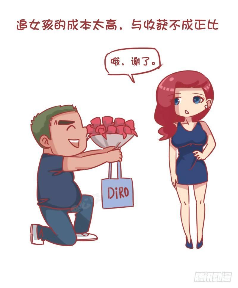 🍸公交男女爆笑漫画 1190-男生不追女生 第4页