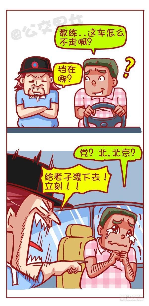 🍸公交男女爆笑漫画 427-考驾照是一种怎样的体验？ 第6页