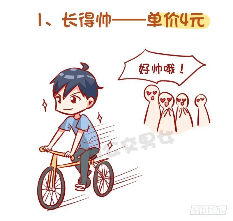 🍸公交男女爆笑漫画 985-十块钱的男朋友 第2页