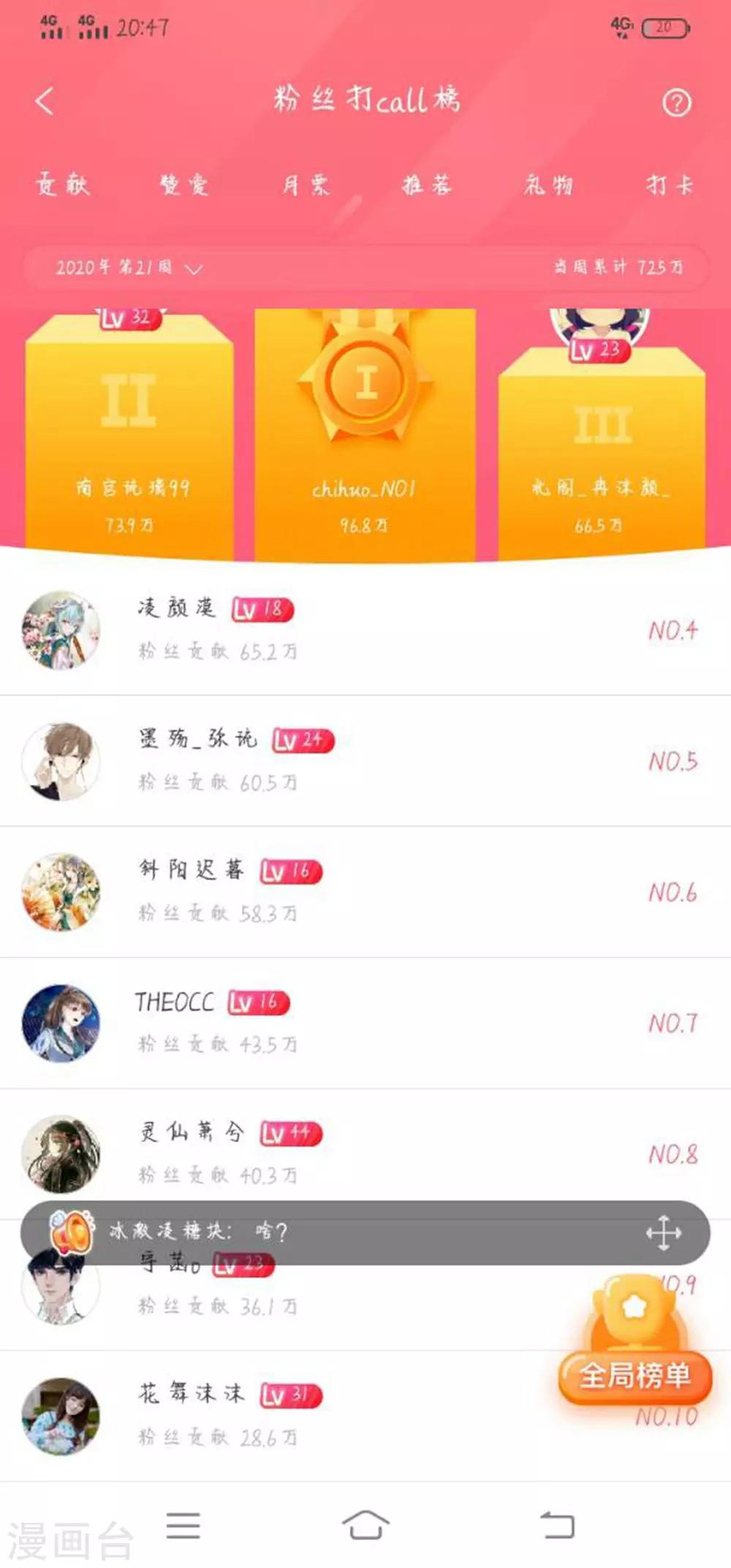 六月福利 及获奖名单-第170话