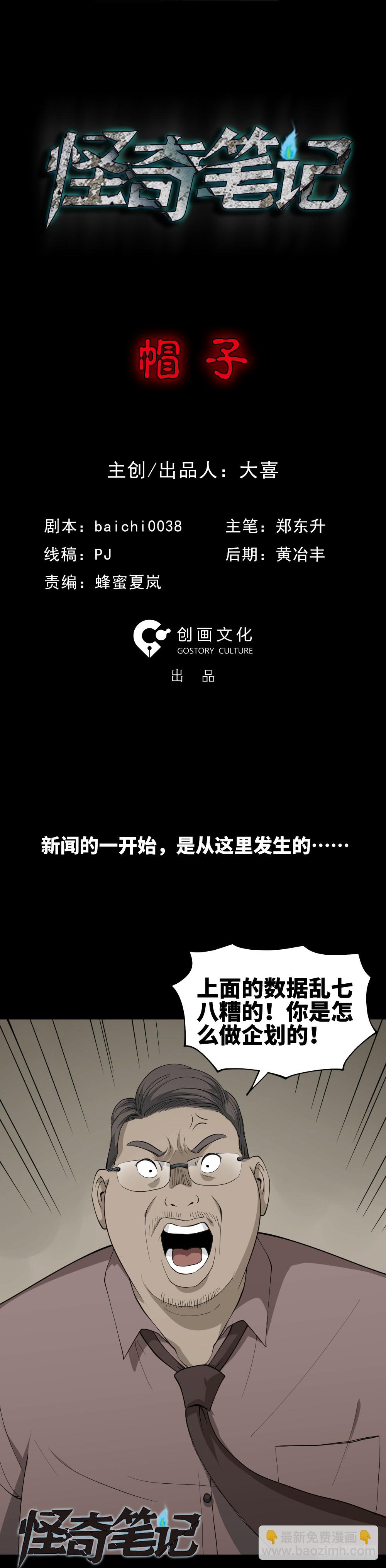 🍸怪奇笔记（怪奇脑洞集） 帽子 第2页