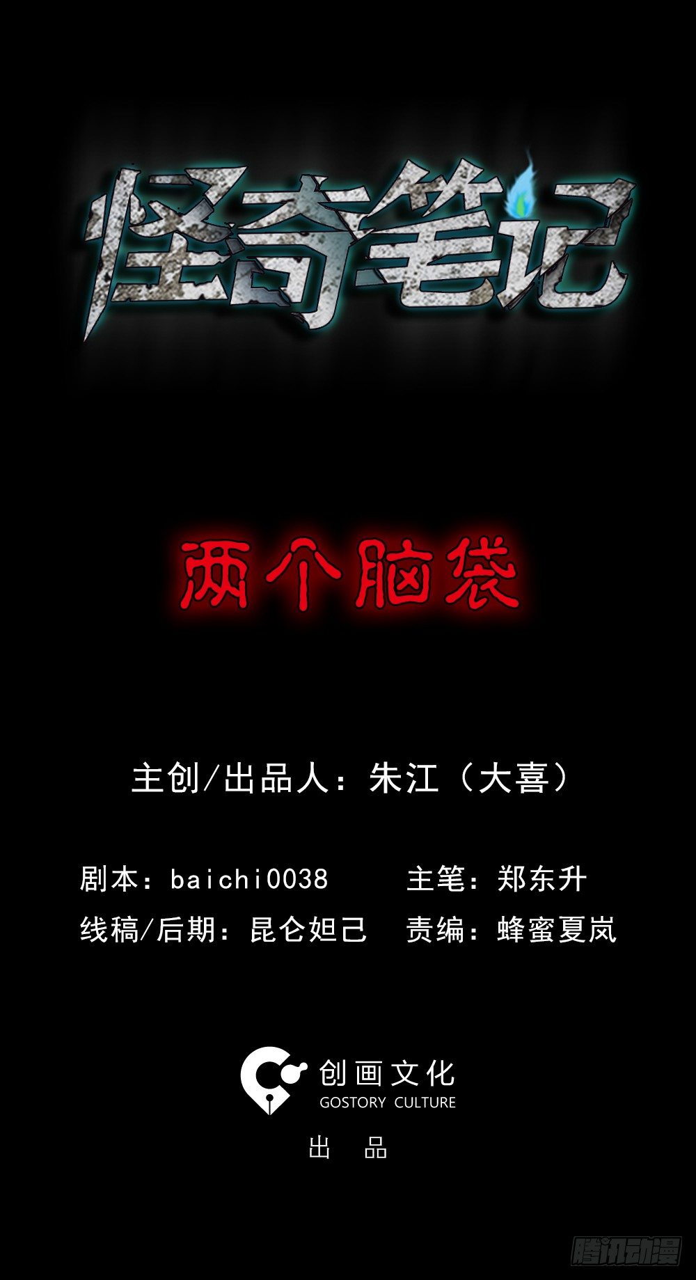 🍸怪奇笔记（怪奇脑洞集） 两个脑袋（1） 第1页