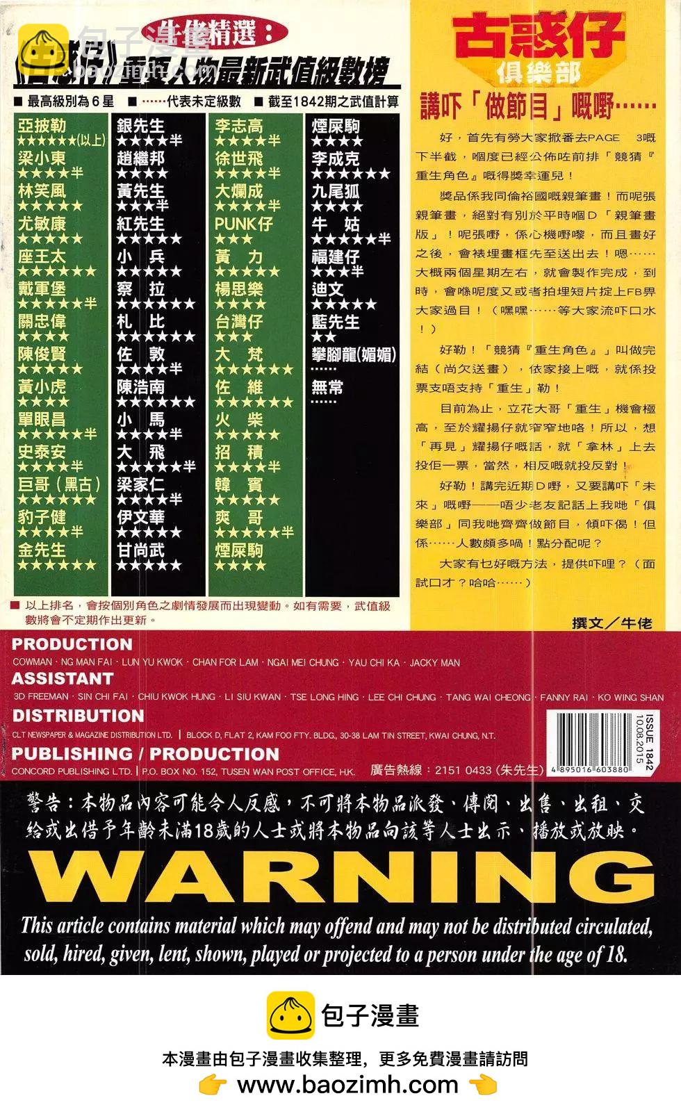 🍸古惑仔 第1842回 第36页