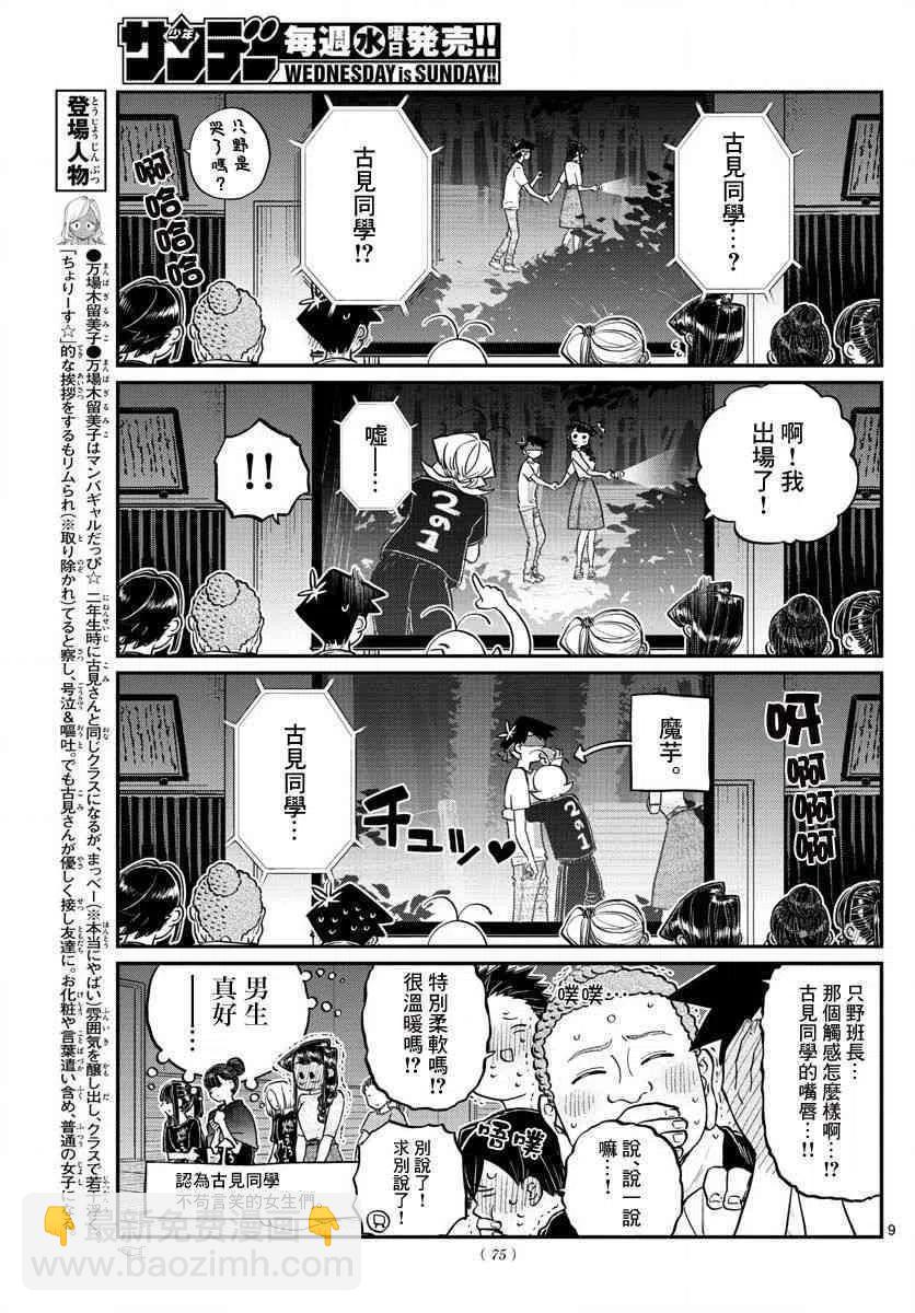 🍸古见同学是沟通鲁蛇。 第189话 试胆大会之后。 第4页