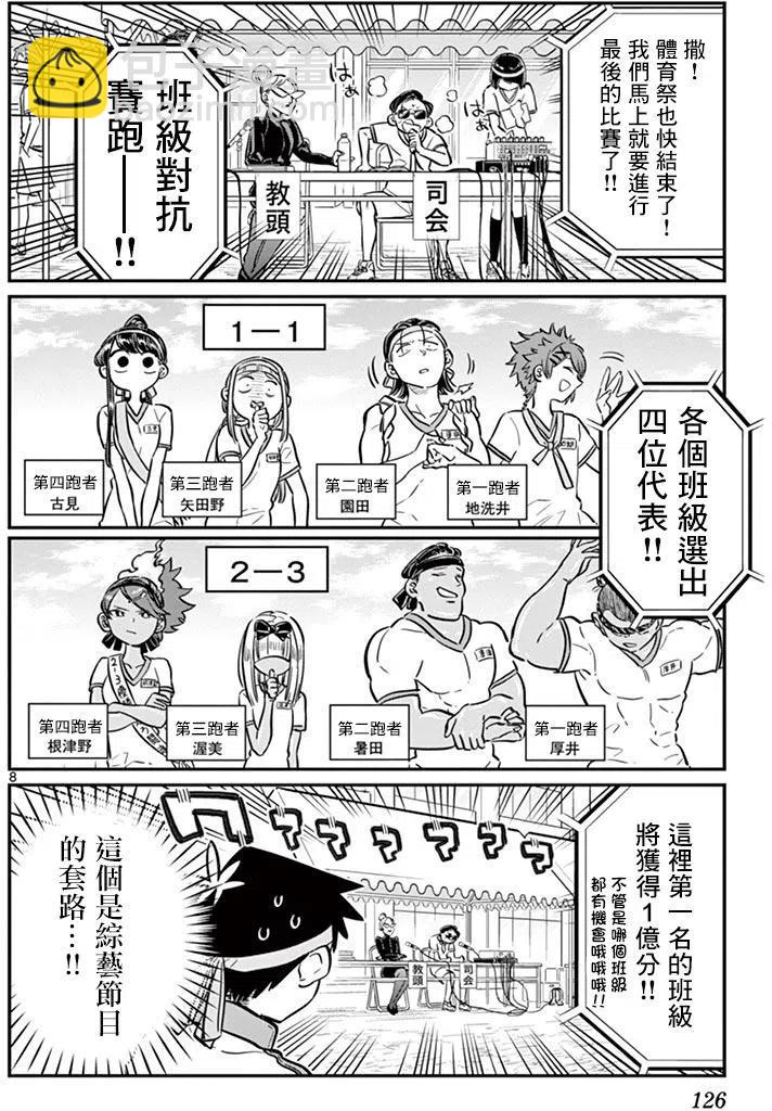 🍸古见同学是沟通鲁蛇。 第55回 第8页