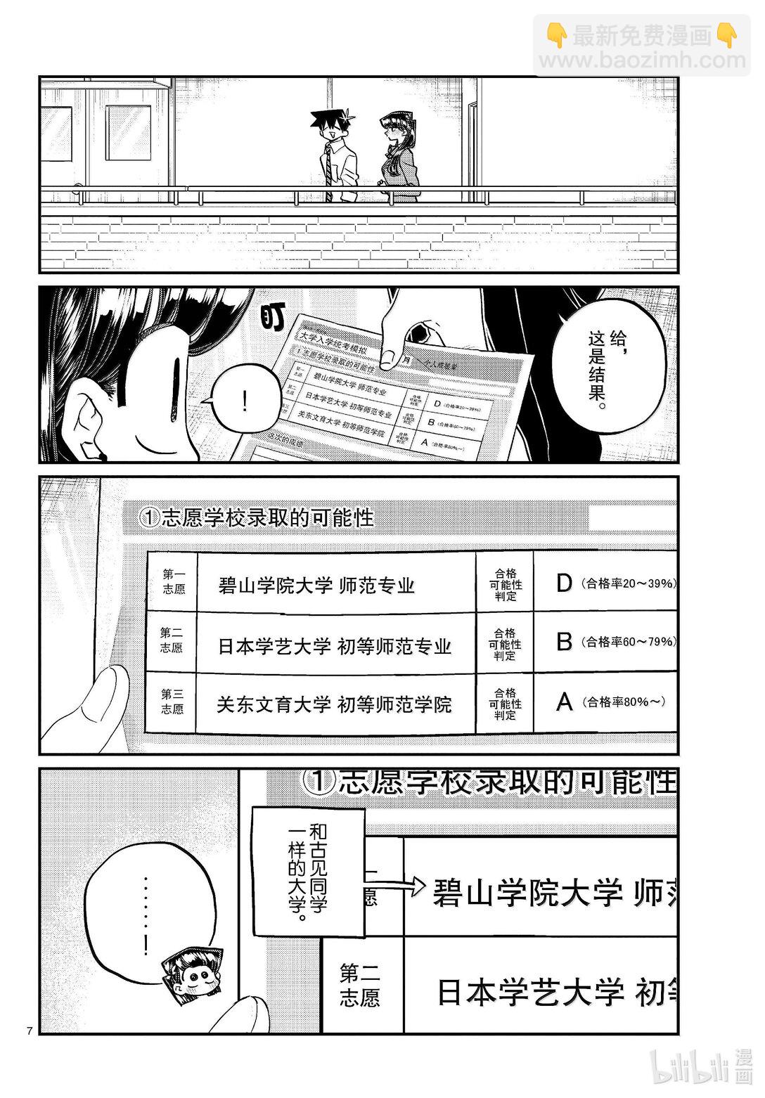 🍸古见同学有交流障碍症 472 模拟考试的结果。 第7页