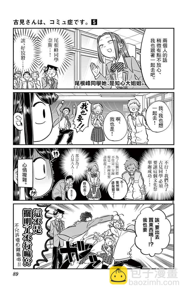 🍸古见同学有交流障碍症 第64话 文化祭的准备 第8页