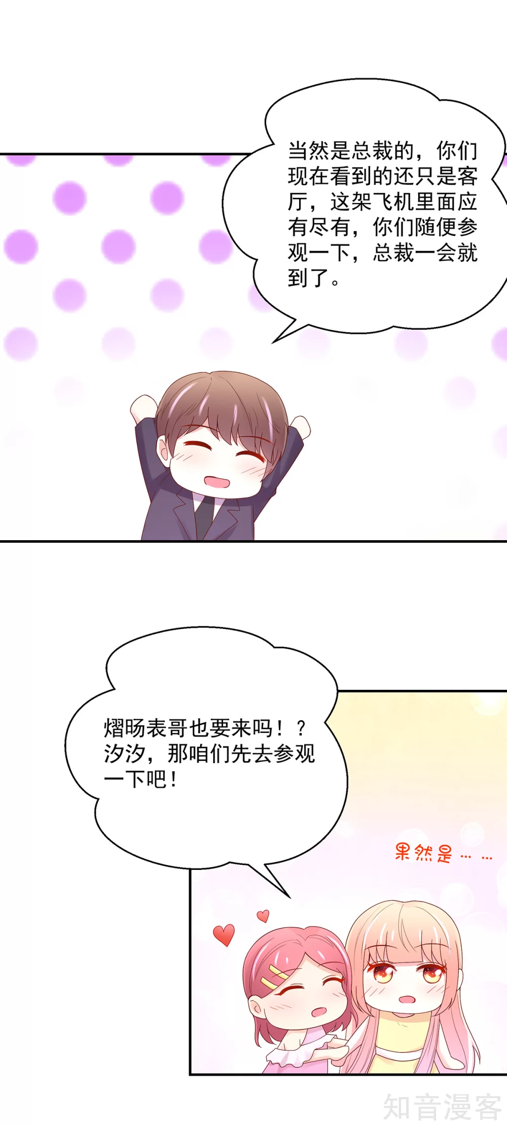 🍸国民男神有点甜 第216话 总裁的，私人飞机 第8页