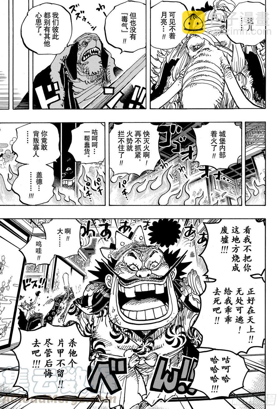 🍹航海王 第1008话 头山盗贼团首领阿 第13页
