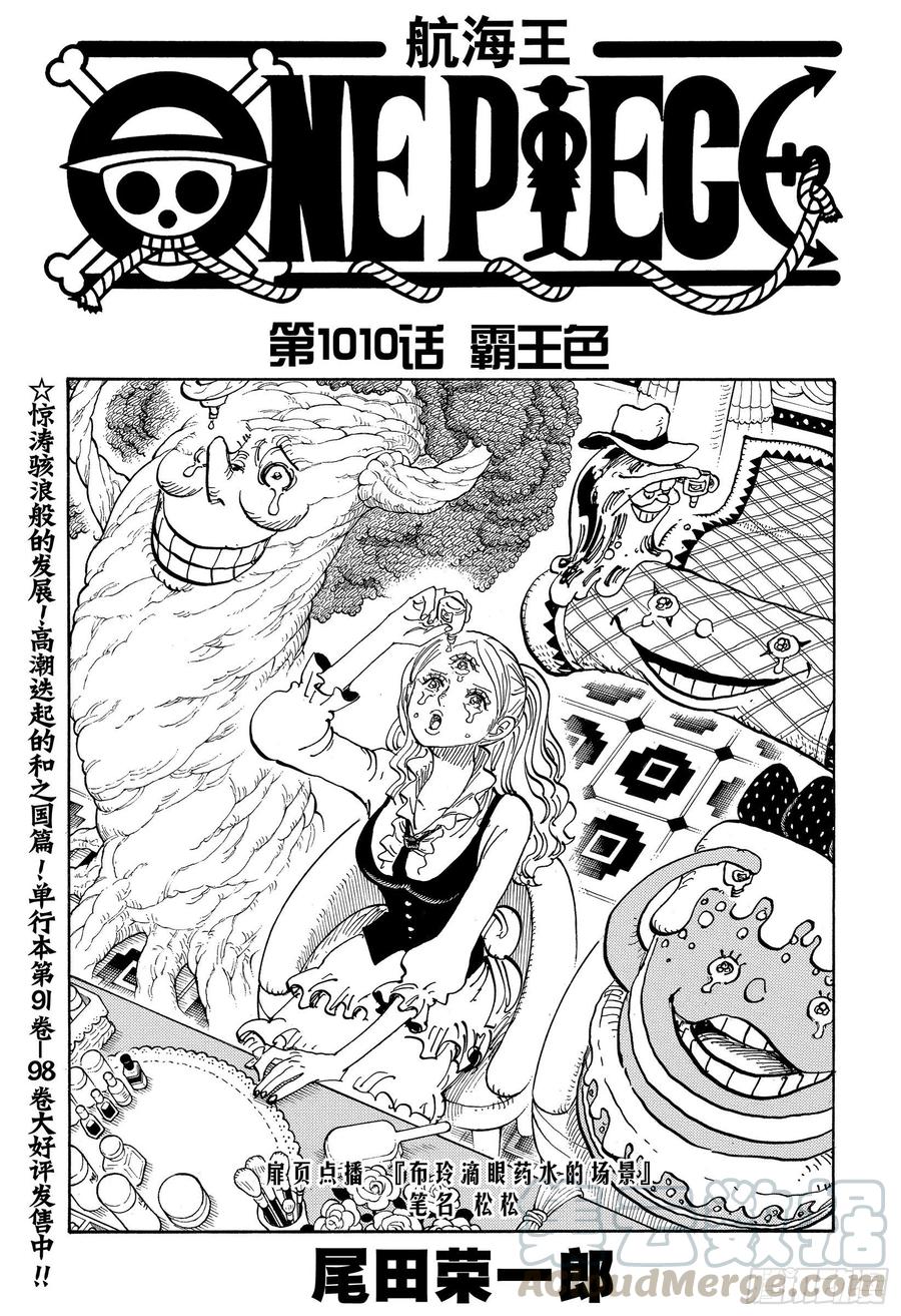 🍹航海王 第1010话 霸王色 第1页
