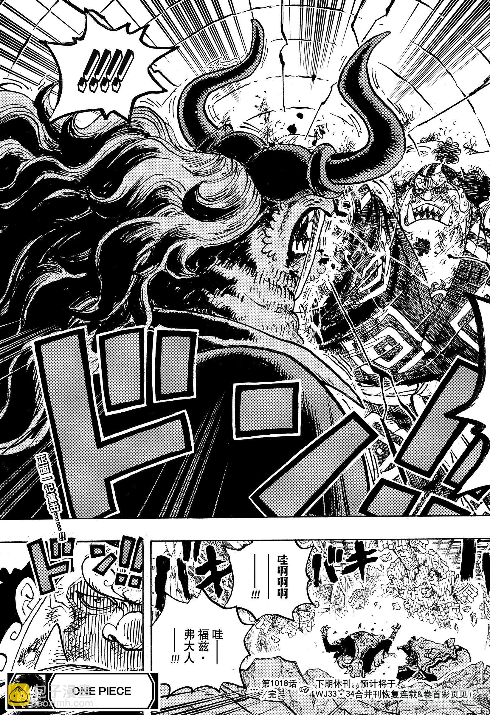 🍹航海王 第1018话 甚平VS福兹·弗 第17页