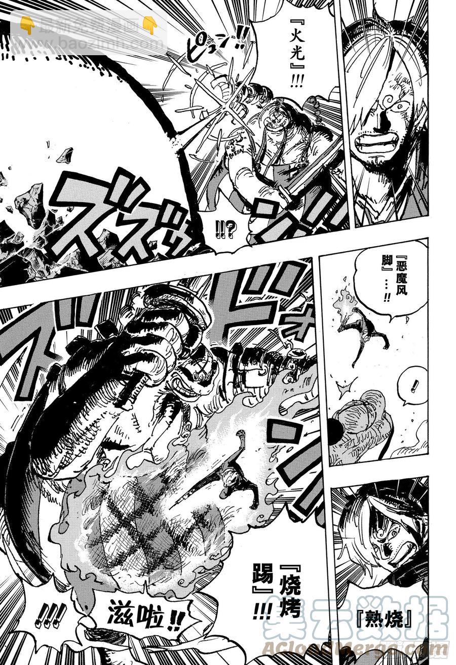 🍹航海王 第1028话 腕龙蛇 第11页