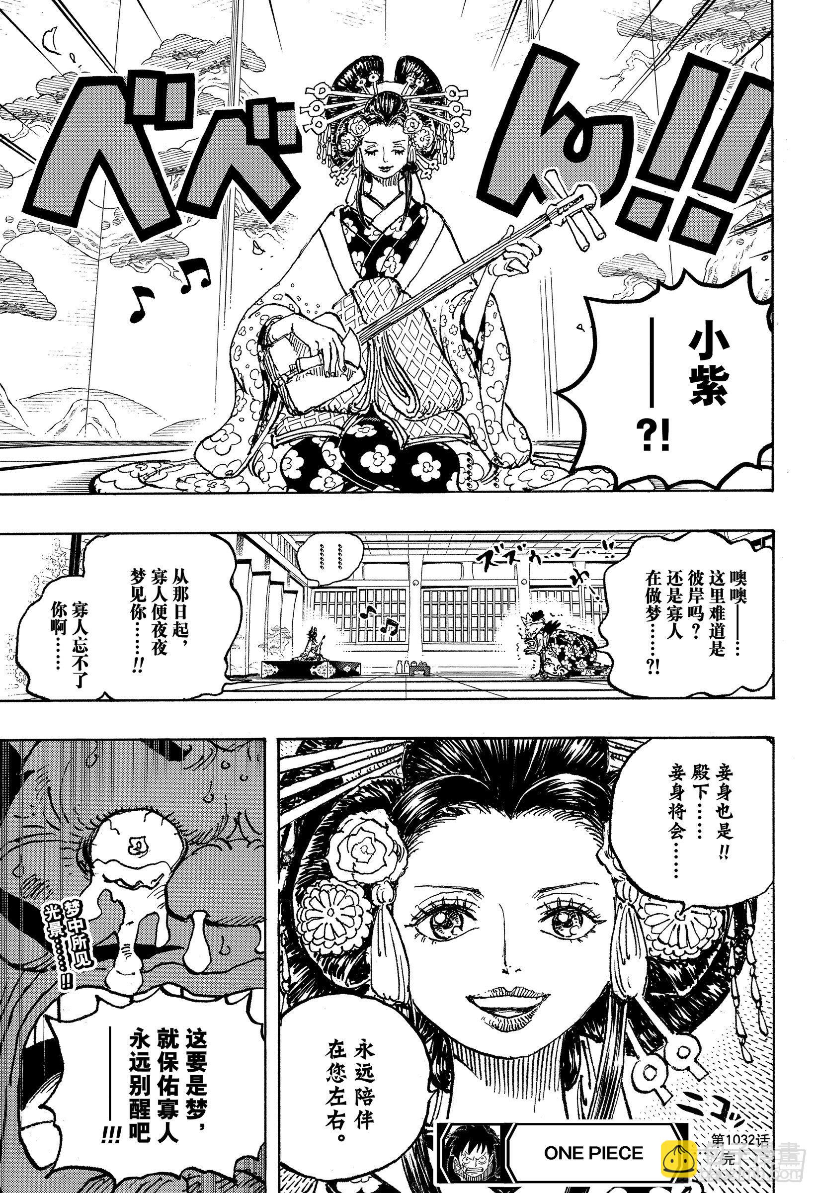 🍹航海王 第1032话 御殿的爱刀 第17页