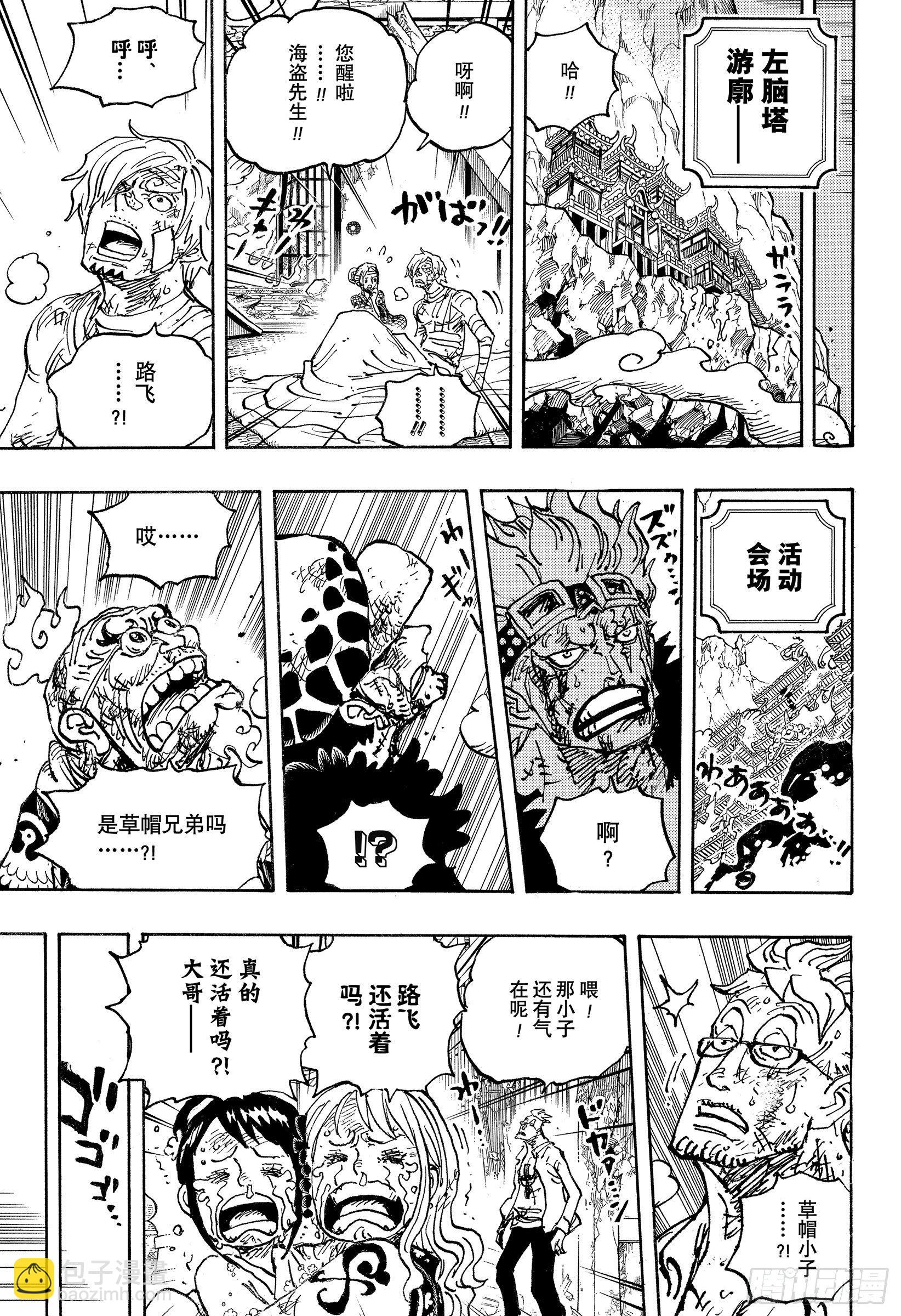 🍹航海王 第1044话 解放的战士 第3页