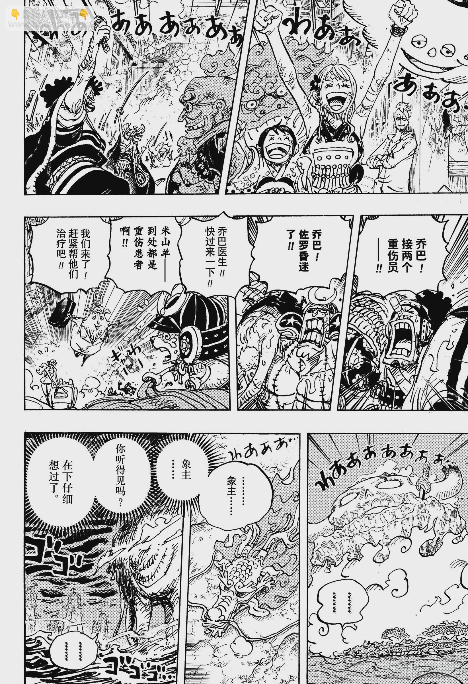 🍹航海王 第1050话 荣耀 第10页