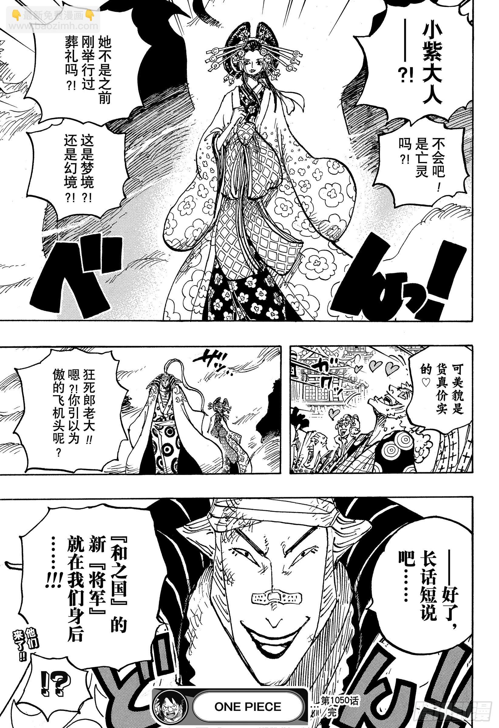 🍹航海王 第1050话 荣耀 第17页