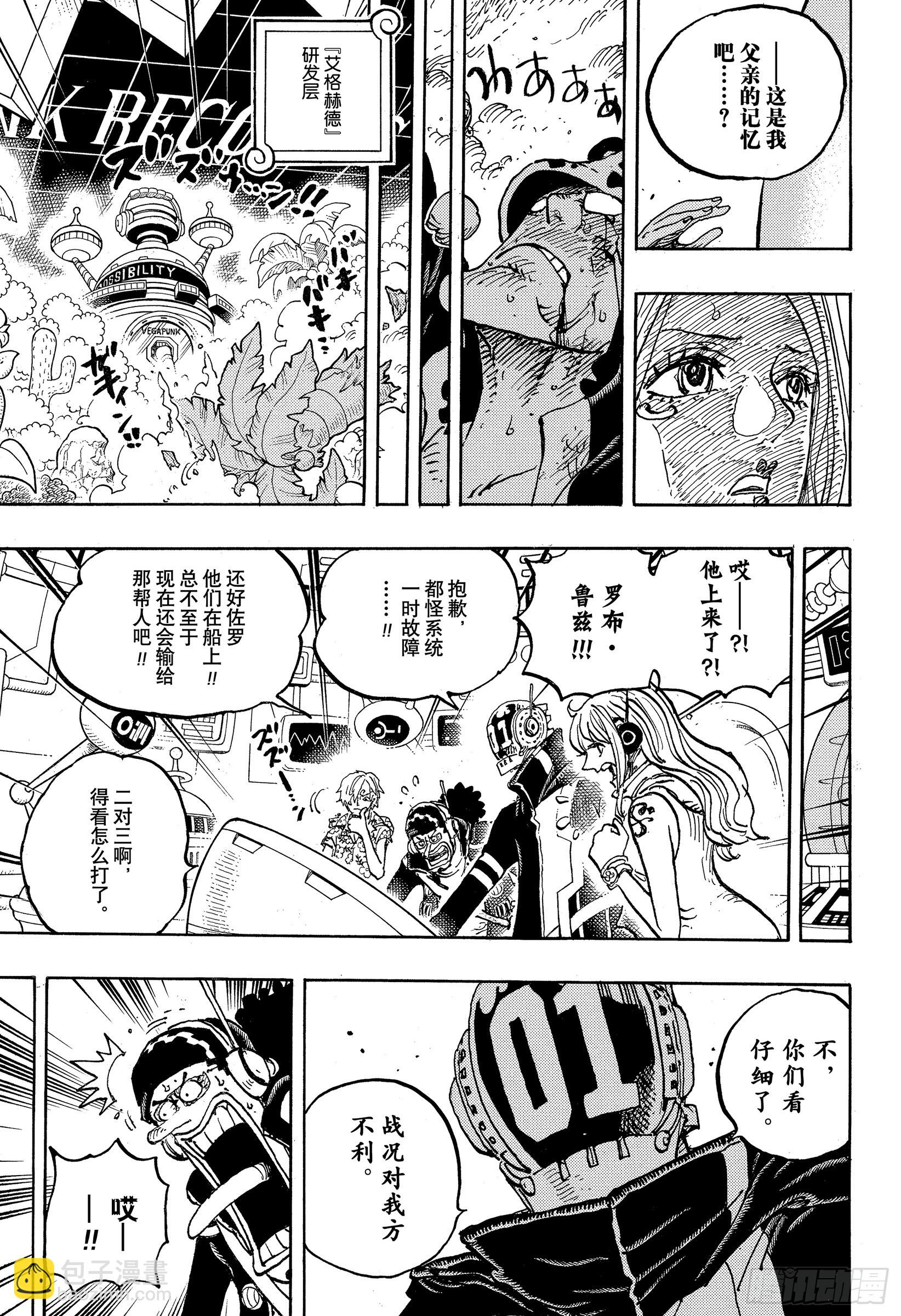 🍹航海王 第1072话 记忆的重量 第11页
