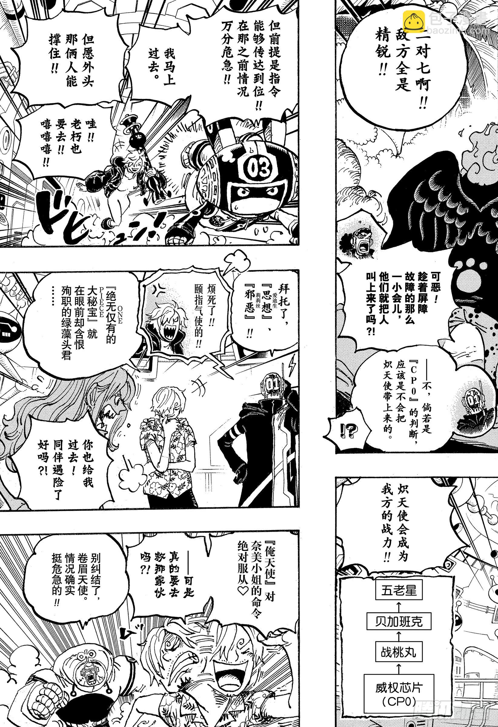 🍹航海王 第1072话 记忆的重量 第13页