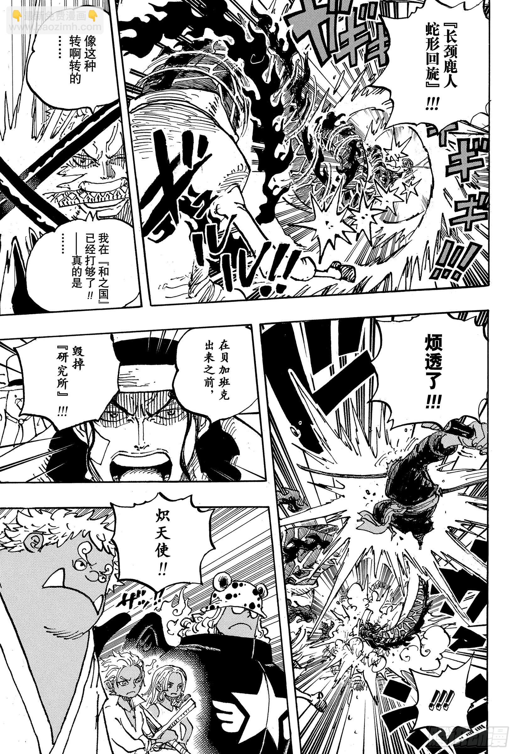 🍹航海王 第1072话 记忆的重量 第15页