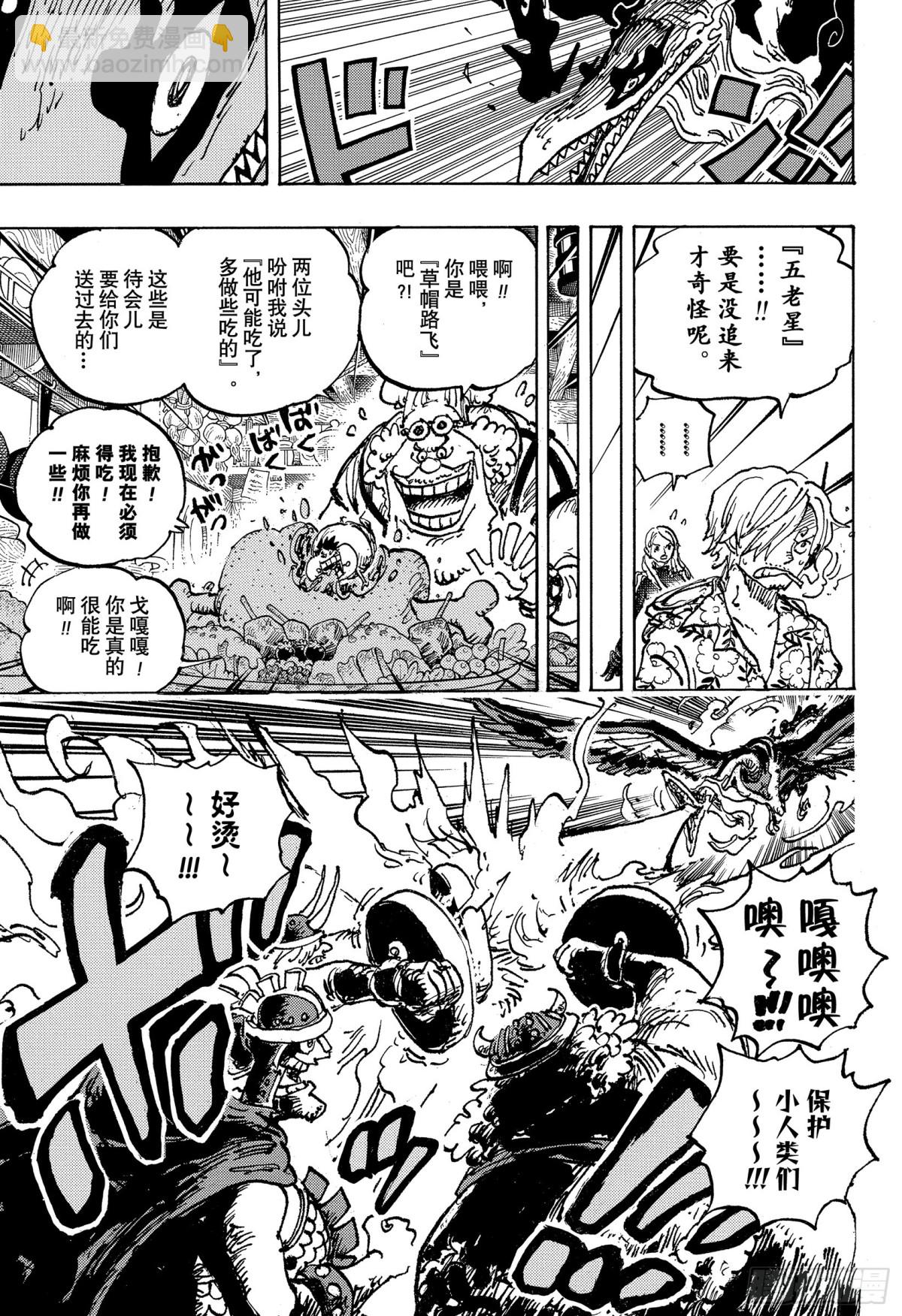 🍹航海王 第1118话 拥抱自由 第9页
