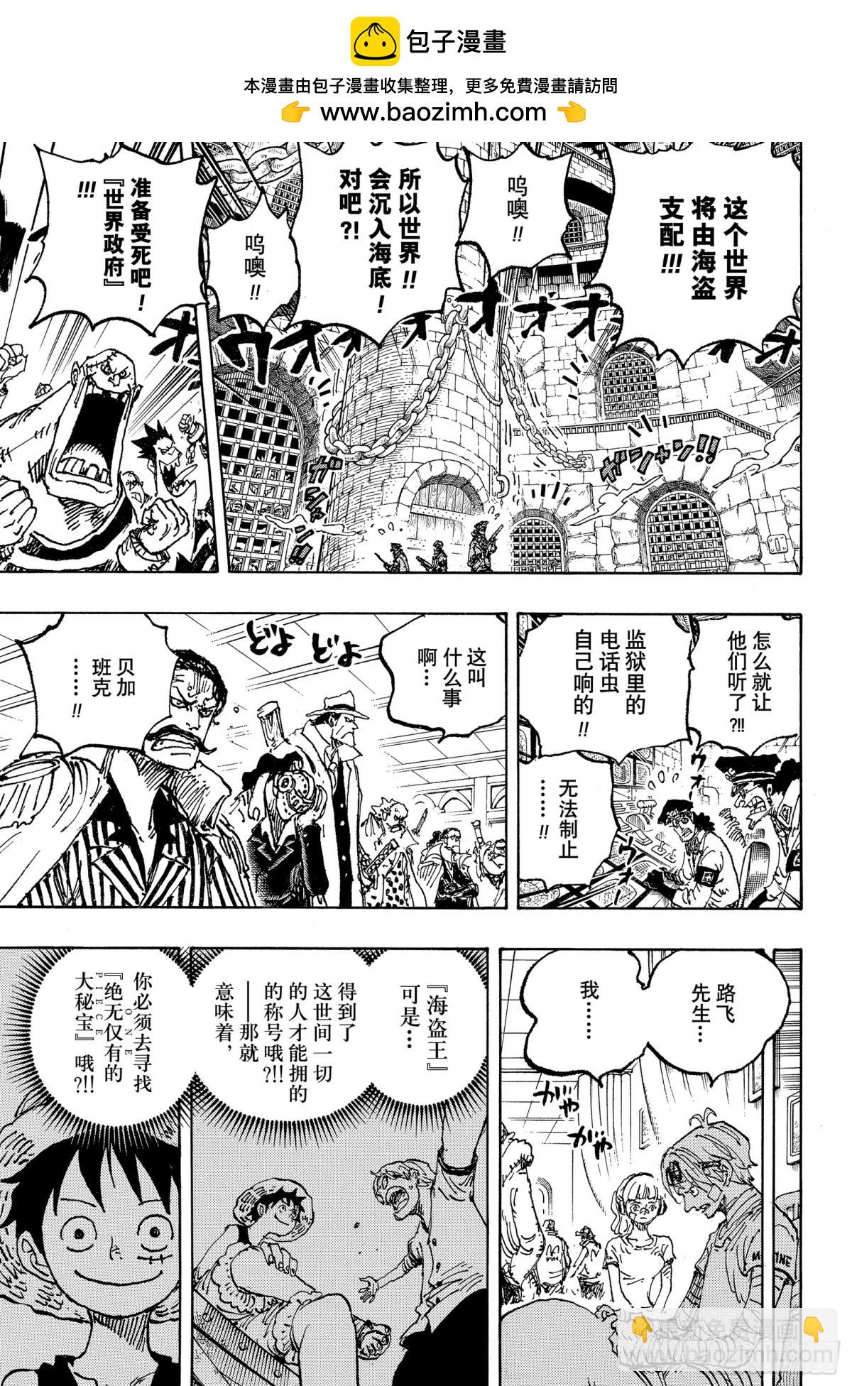 🍹航海王 第1122话  万一有必要 第2页