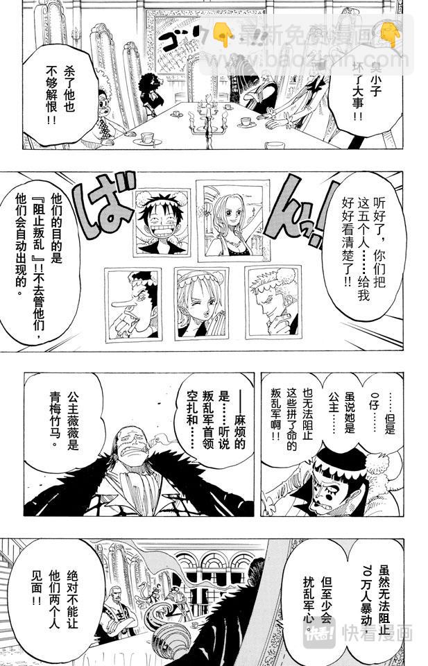 🍹航海王 第166话 路飞VS.薇薇 第11页