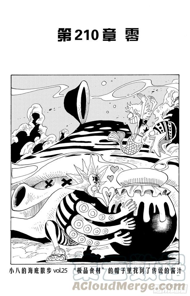 🍹航海王 第210话 零 第1页