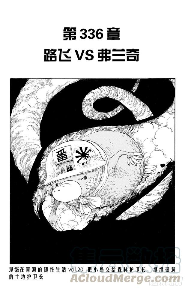 🍹航海王 第336话 路飞VS.弗兰奇 第1页