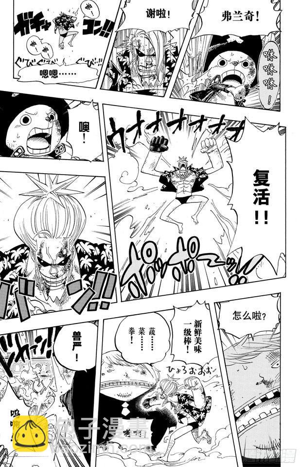 🍹航海王 第404话 弗兰奇VS.猫头鹰 第15页