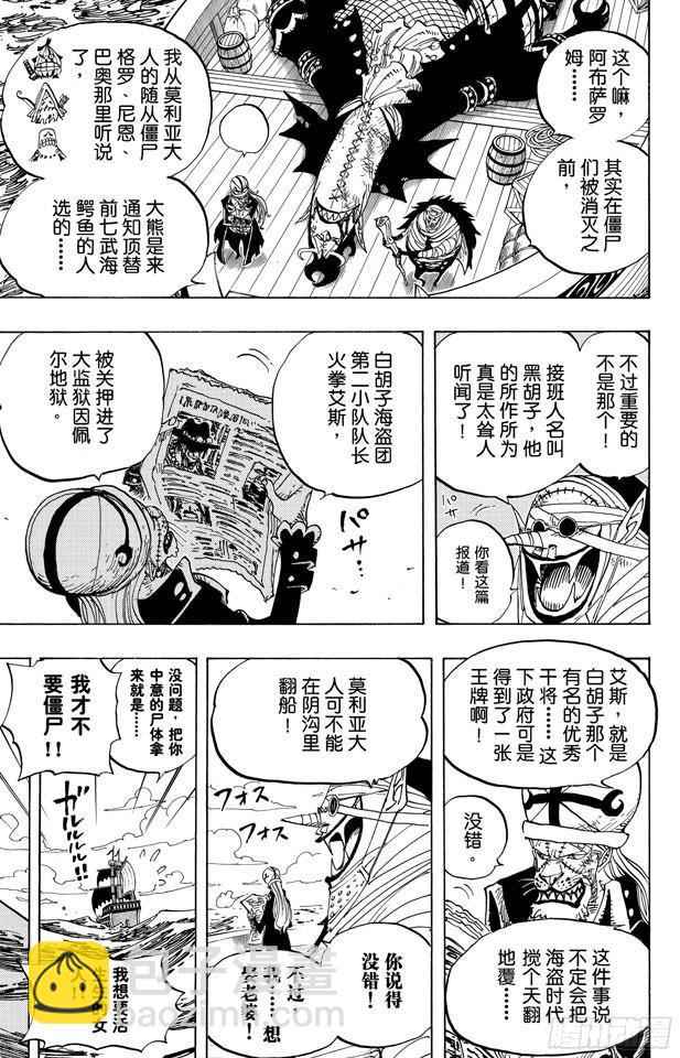 🍹航海王 第486话 钢琴 第3页