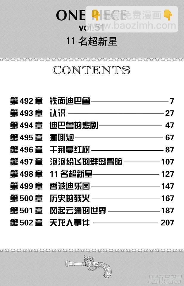 🍹航海王 第492话 铁面迪巴鲁 第7页